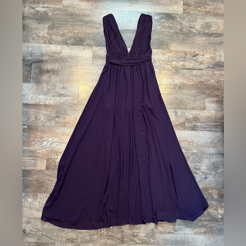 NWT Agaci Deep Purple Formal Dress